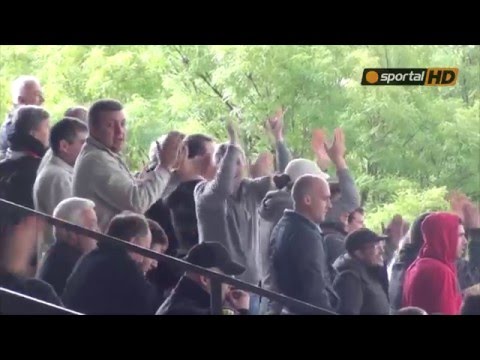 Еуфория след гола на Балджийски срещу Ботев