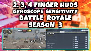 BEST SENSITIVITY + GYROSCOPE Settings For Battle Royale | COD Mobile | 2, 3, 4 Finger HUD Layouts BR