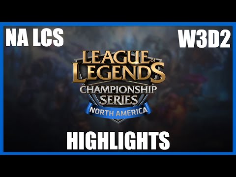 [Highlights] NA LCS W3D2 All Matches | C9 vs T8, TSM vs TDK, TIP vs TL, DIG vs GV, CLG vs NME