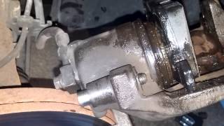 2000 Saturn LW1 - Installing Front Brake Pads