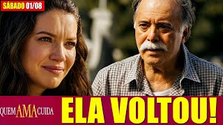 QUEM AMA CUIDA Francesca volta com novo mistério | Adriana corre risco de voltar para a cadeia 