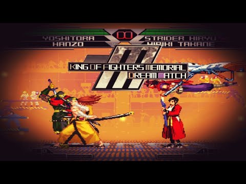 Hanzo Hattori and Yoshitora Tokugawa vs Strider Hiryu and Hibiki Takane