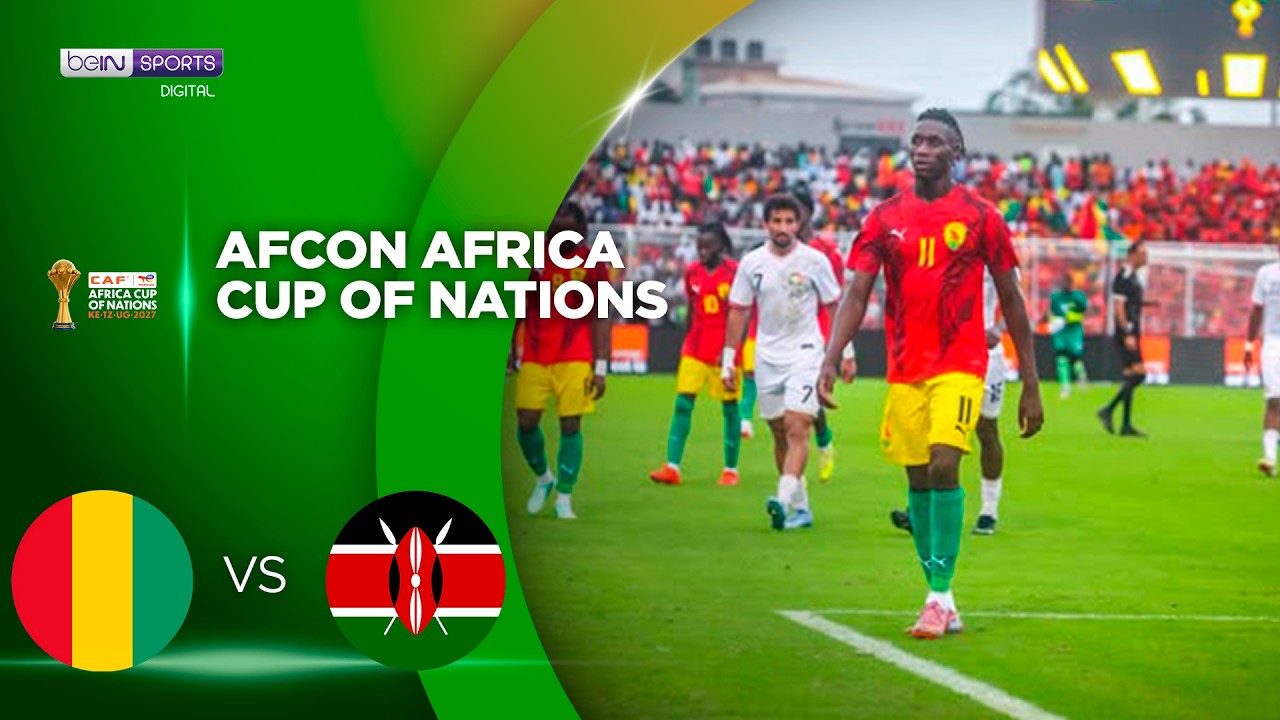 Guinea vs Kenya | HIGHLIGHTS 2027 AFCON Qualifiers | 10/01/2026 | beIN SPORTS