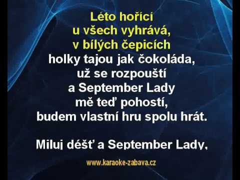 September Lady - Iveta Bartošová Karaoke tip