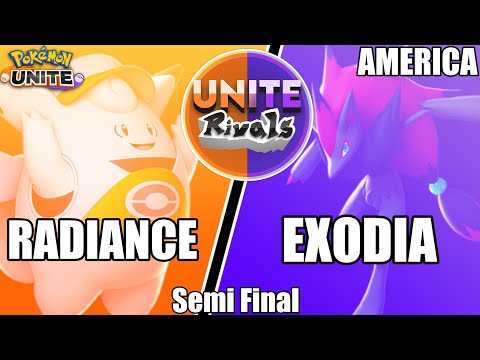 Radiance vs Exodia - Unite Rivals NA Qualifier Semi Final - Pokemon Unite Tournament