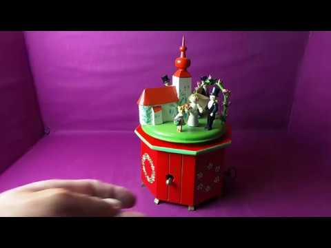 Steinbach uralte Spieluhr Nr. 139 - seltenes Sammlerstück aus dem Erzgebirge