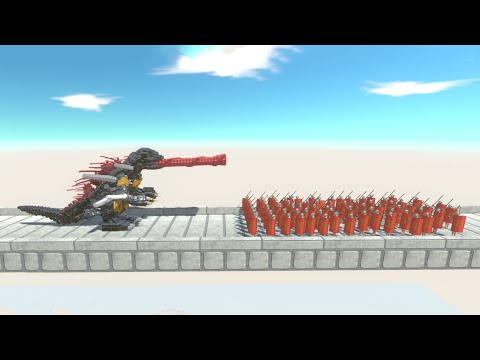 BURNINGGODZILLA95 vs UNITS - Animal Revolt Battle Simulator