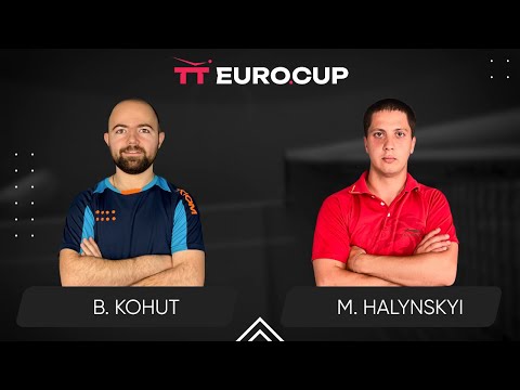 18:50 Bohdan Kohut - Mykola Halynskyi 14.06.2024 TT Euro.Cup Ukraine Elite. TABLE 3