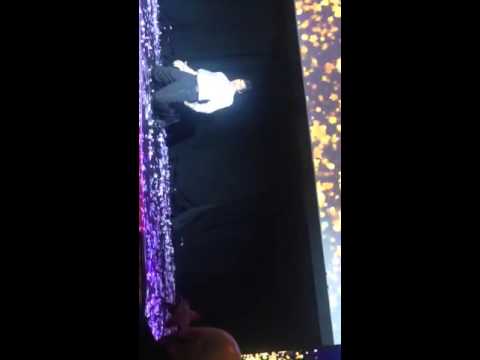 Rough Ron busting moves to Footloose at the Palms Got Talent!