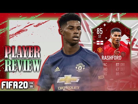 FIFA 20 FUTMAS RASHFORD 85 PLAYER REVIEW