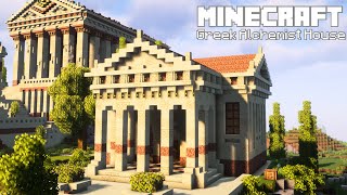 Minecraft: How to build a Greek Alchemist House | Tutorial
