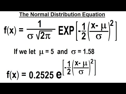 Statistics Ch 6 The Normal Probability Distribution 1 of 28 What is the Normal Probability Dist