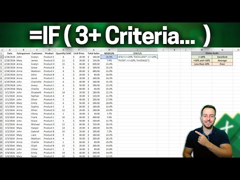 How to Use IF Function with 3 Conditions in Excel Step by Step Practical Example