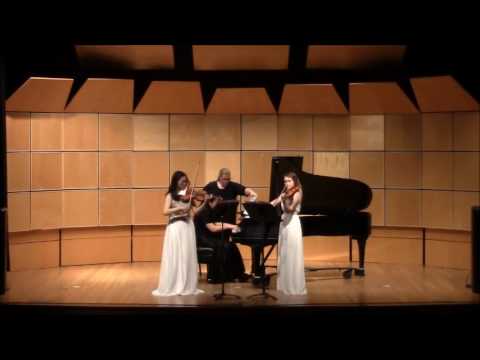 SARASATE ~ NAVARRA for 2 VIOLINS,  Duet, My Sister on Left, Op. 33, Two Violins