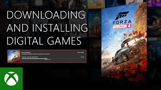 Xbox Download and Install digital games on Xbox Series S anuncio