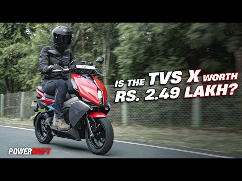 The TVS X costs Rs. 2.49 lakh! Worth it? | PowerDrift