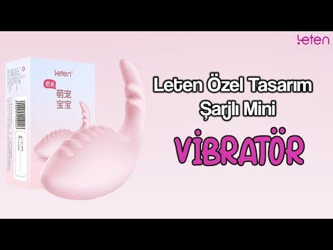 Leten Özel Tasarım Giyilebilir Çamaşır İçi Şarjlı Mini Vibratör