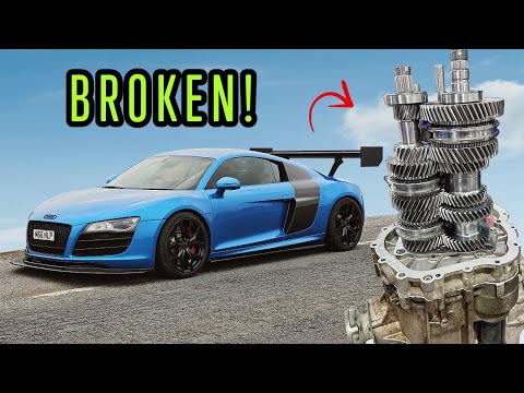 We Rebuild An R8 Gearbox in ONE hour!