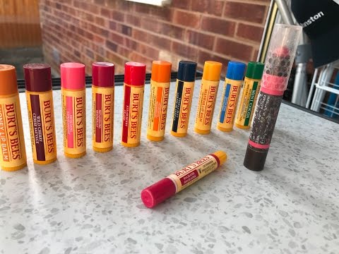 BURT'S BEES Lip Balm Collection & Review's