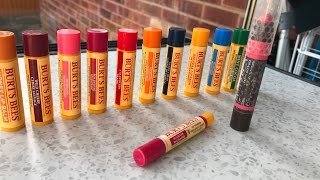 BURT'S BEES Lip Balm Collection & Review's