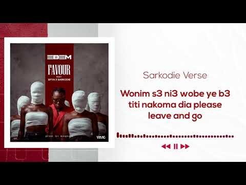Edem Favour Lyrics video