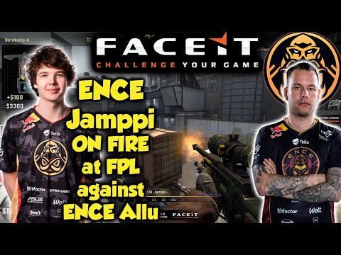 ENCE Jamppi ON FIRE at Faceit vs ENCE Allu 's team