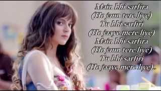 Katti Batti Songs | Mein Bhi SARFIRA  LYRICS VIDEO | KK | Imran Khan | Kangana Ranaut 2015