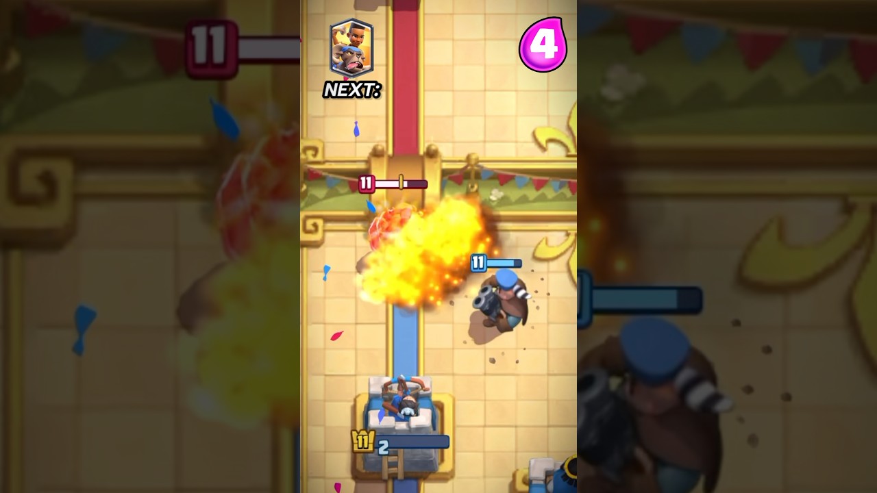 Hunter Chaos is Broken 😞 #clashroyale #gaming #supercell