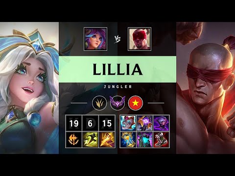 Lillia Jungle vs Lee Sin - VN Master Patch 25.17