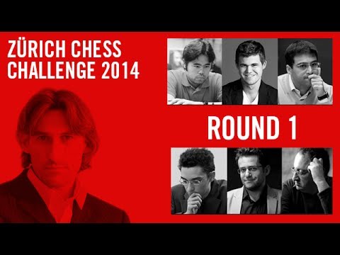 Zuerich Chess Challenge 2014 Round 1 Magnus Carlsen vs Boris Gelfand
