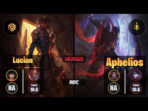 Cody Sun LUCIAN (ADC) [Press the Attack] VS APHELIOS - Grandmaster NA Patch 10.6