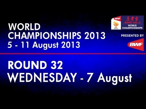R32 - MS - Chou Tien Chen vs Jan O Jorgensen - 2013 BWF World Championships