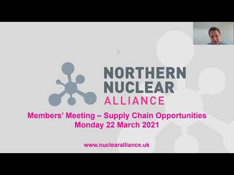 Northern Nuclear Alliance Meeting - 22 March 2021