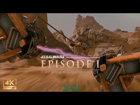 Podrace Second Lap Extended Cut [4K HDR] – Star Wars: The Phantom Menace