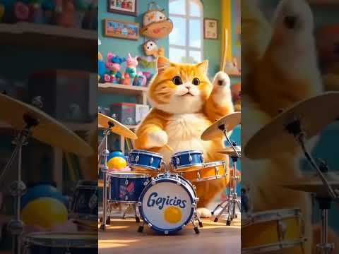cat funny Sangeet Video#ai_nimation #cuteanimals#cuteducklings#viralsh #viralvideo #cute #funnycat