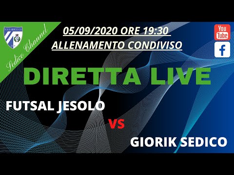 1 ° AMICHEVOLE - FUTSAL JESOLO VS GIORIK SEDICO