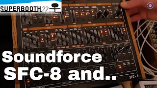 Video thumbnail for Superbooth 22: Soundforce - SFC-8 Midi Controller by sonicstate