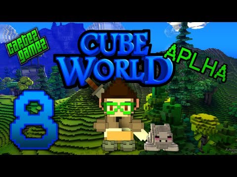 Cube World (Alpha) Playthrough - Part 8 - Boss Fail