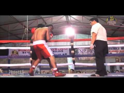 Pelea Ricardo Lopez vs Yader Zeledon