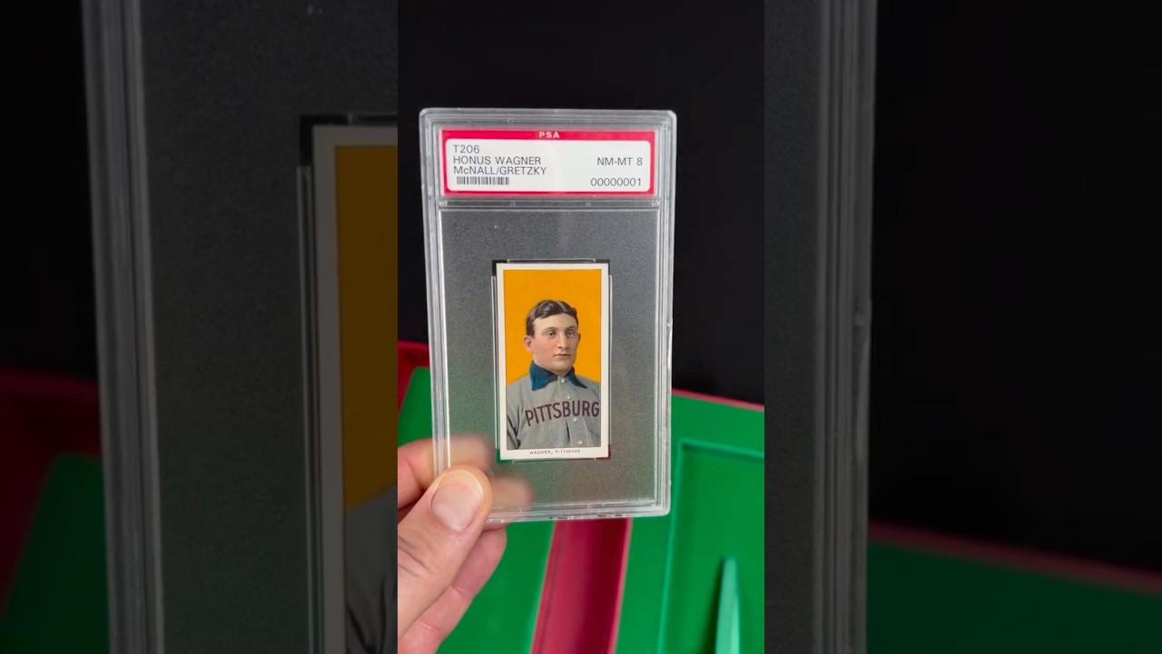 The first trading card EVER graded... 😳🔥