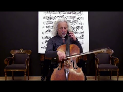 Maisky plays Bach Cello Suite No 5 in C minor during pandemic lockdown (バッハ)
