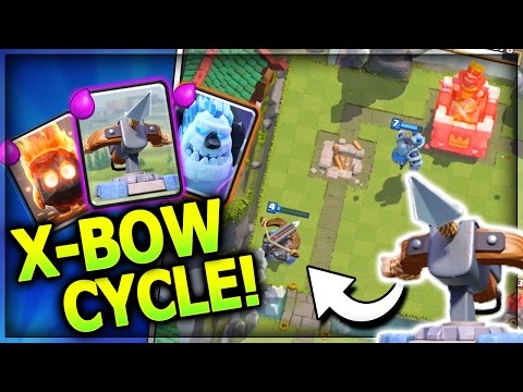 FAST CYCLE 3.1 ELIXIR X-BOW DECK!! [Face Cam] Xbow Cycle Strategy | Clash Royale Tips & Strategy