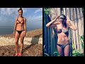 Amanda Byram @the beach