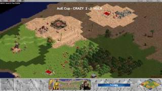 AoE Cup - Semi Final- Crazy vs HULK - Game 4 - minoan war - 13-07-2015