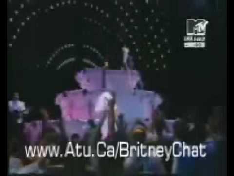 Britney Spears Christina Aguilera Madonna Missy Elliott - MTV VMA's 2003 - Like A Virgin Hollywood