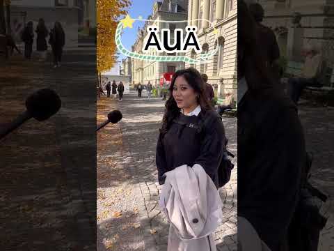 ÄUÄ! Was ist dein Lieblingswort auf Berndeutsch? 🐻 #shorts