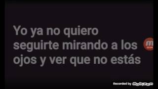 Letra de cancion : cali y el dandee , ya se que te vas ( LEER LA DESCRIPCIÓN )