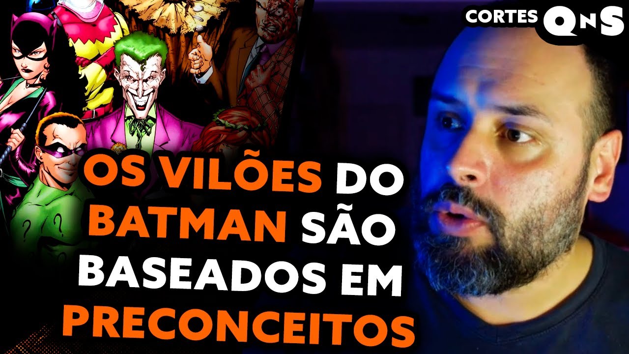 Os vilões do Batman, doença mental e frenologia