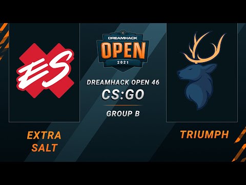 CS:GO - Extra Salt vs. Triumph [Inferno] Map 1 - DreamHack Open 46  - Group B - NA