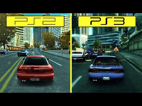 Need For Speed: Undercover PS2 vs PS3 Graphics Comparison